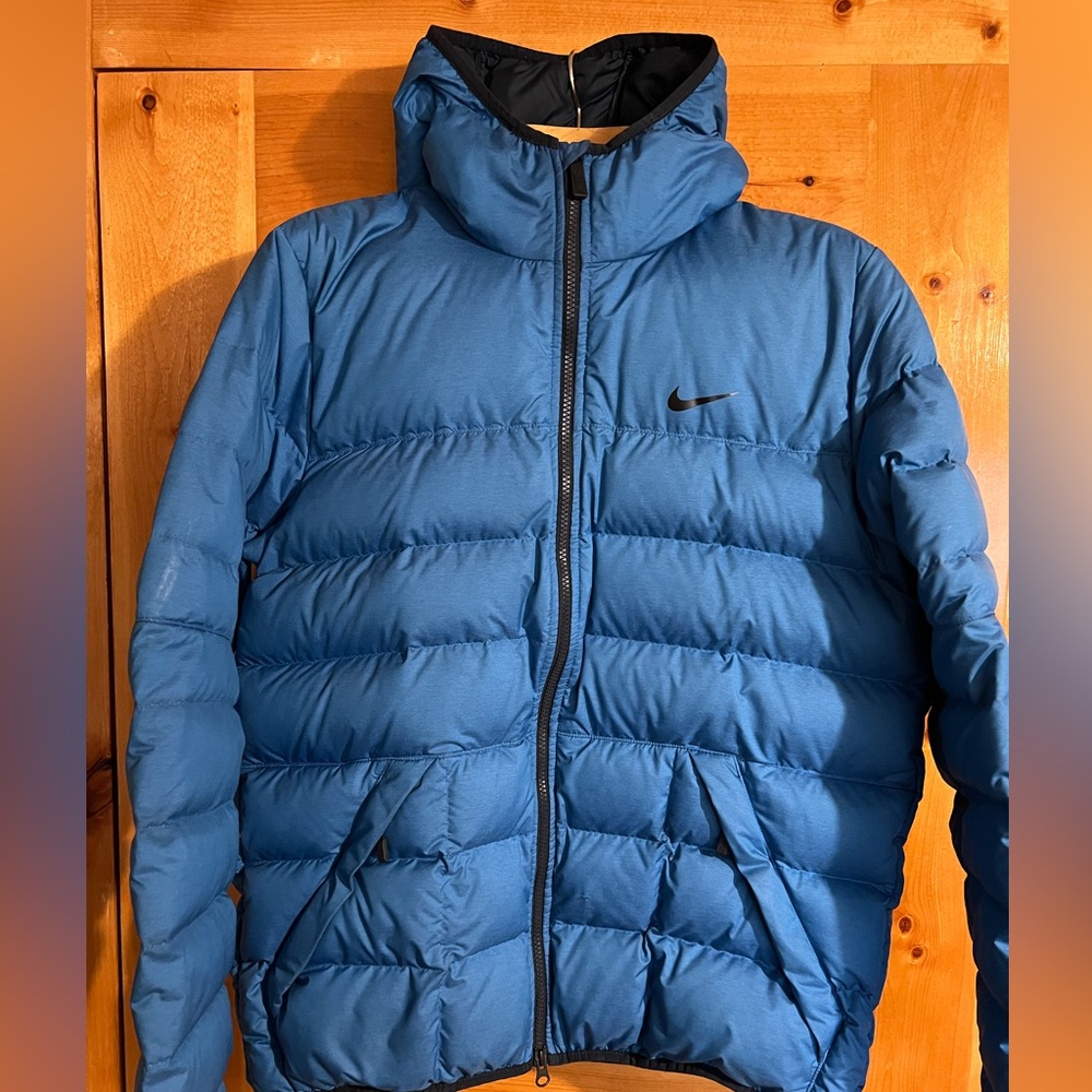 Nike Blue Puffer Jacket